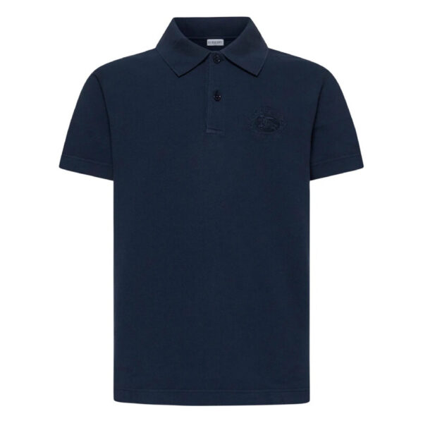 EKD-Embroidered Short Sleeved Cotton Polo Shirt, Size XX-Small
