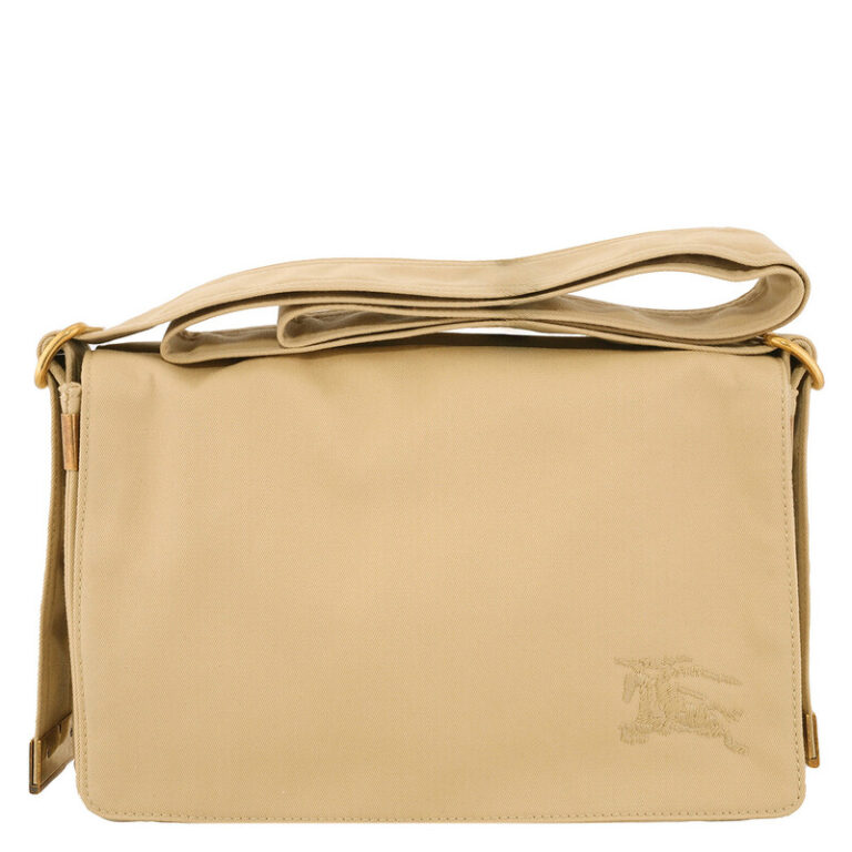 Logo Embroidered Trench Tote Bag