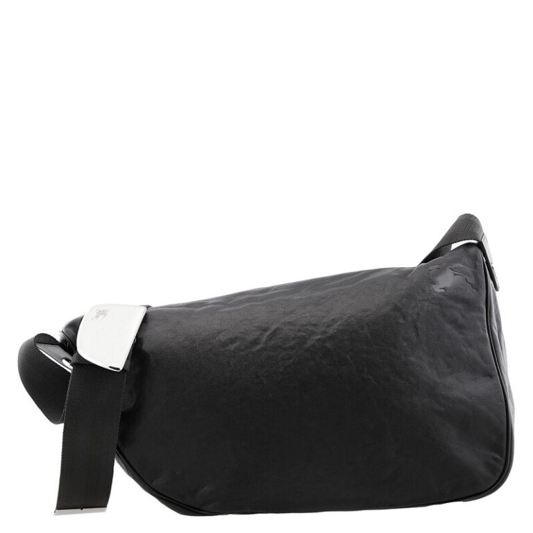 Shield Leather Messenger Bag