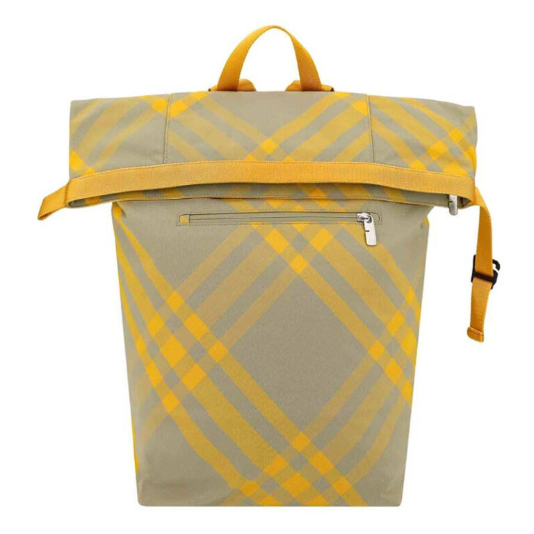 Signature Check Roll Backpack