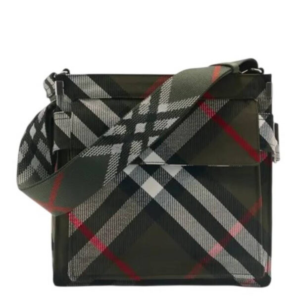 Small Check Trench Tote