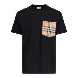 'check' t-shirt – black