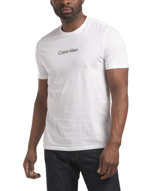 CALVIN KLEIN Short Sleeve Standard Logo Gel Graphic Tee