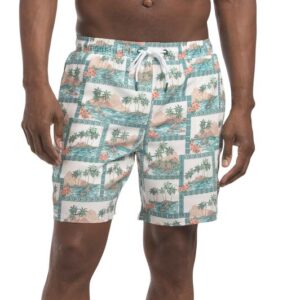 CARIBBEAN JOE Volley Lined Swim Shorts