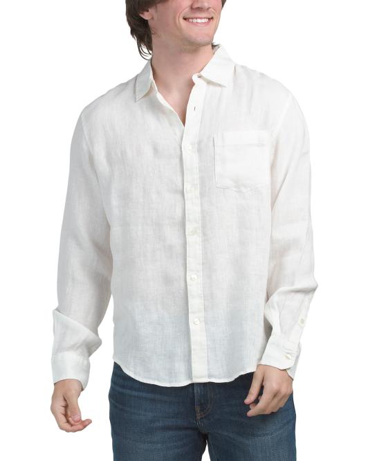 DANIEL HECHTER PARIS Linen Shirt