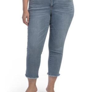 DEMOCRACY Plus Ab Tech High Rise Wide Legged Jeans