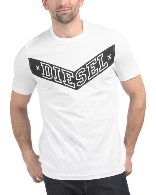 DIESEL T-just Off Logo T-shirt