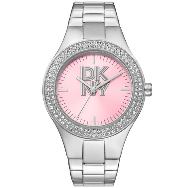 Fashion Pink Dial Ladies Watch