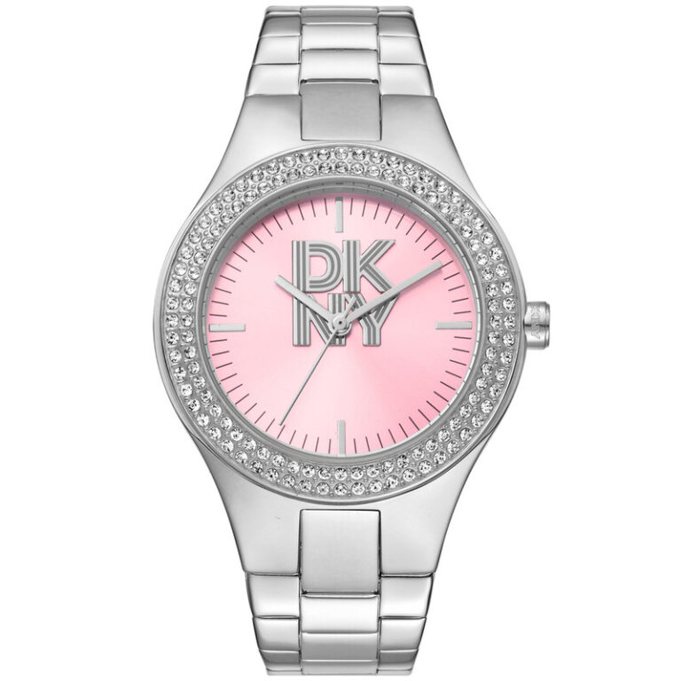 Fashion Pink Dial Ladies Watch