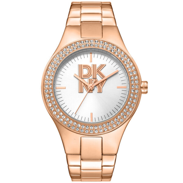 Fashion Silver-tone Dial Ladies Watch