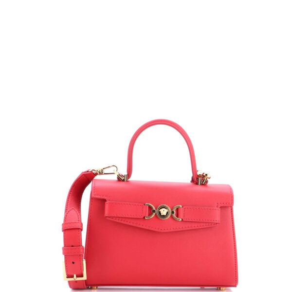 medusa 95 top handle bag leather small