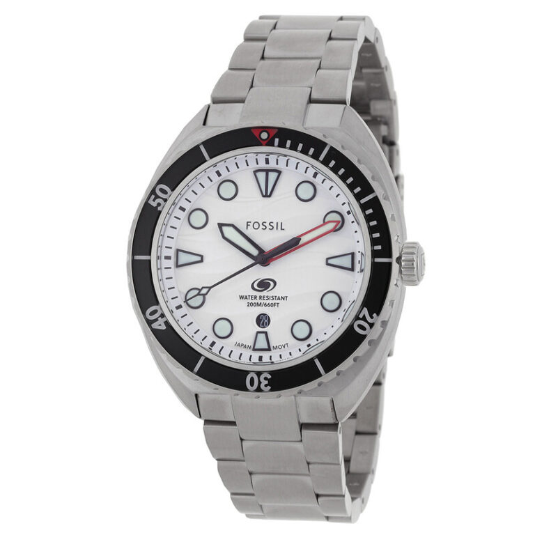 Breaker Quartz White Dial Men's Watch