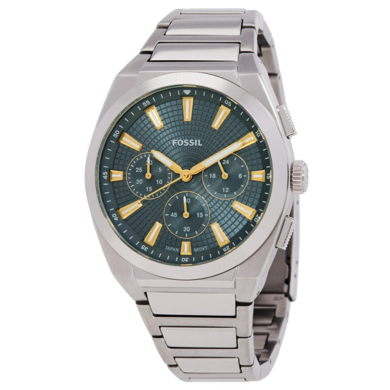 Everett Chronograph Quartz Blue Dial Men's Watch