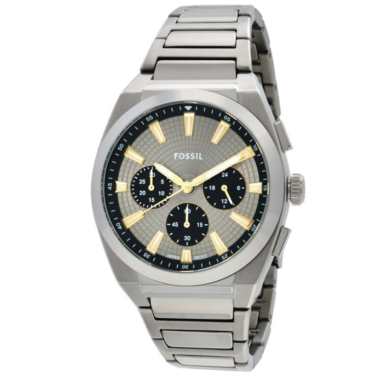 Everett Chronograph Quartz Grey Dial Men's Watch