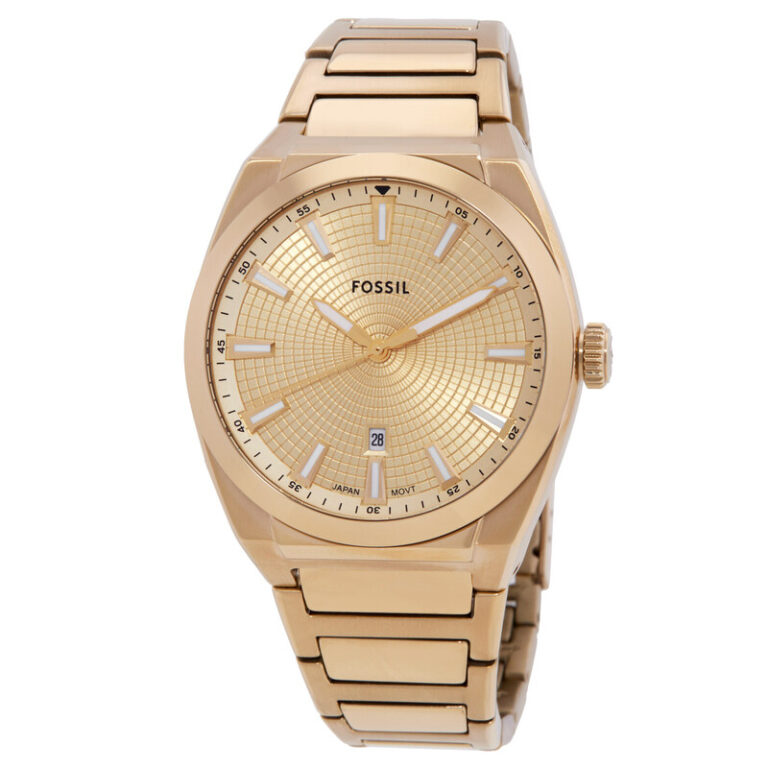 Everett Quartz Gold Dial Men's Watch