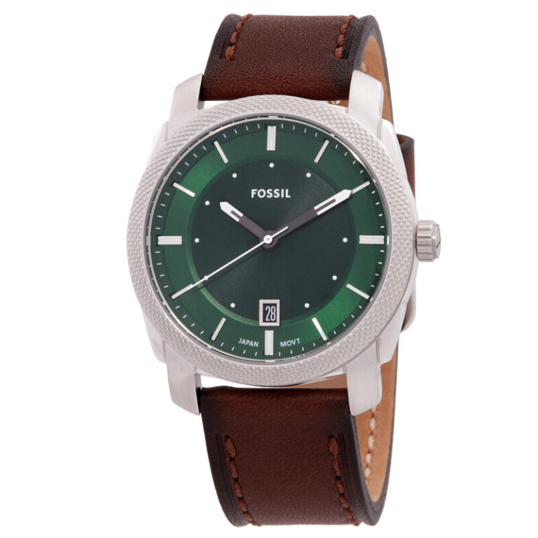 Machine Quartz Green Dial Men's Watch