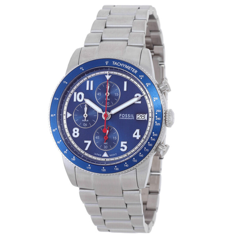 Sport Tourer Chronograph Quartz Blue Dial Men's Watch