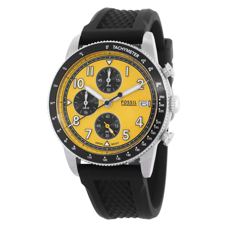 Sport Tourer Chronograph Quartz Yellow Dial Men's Watch