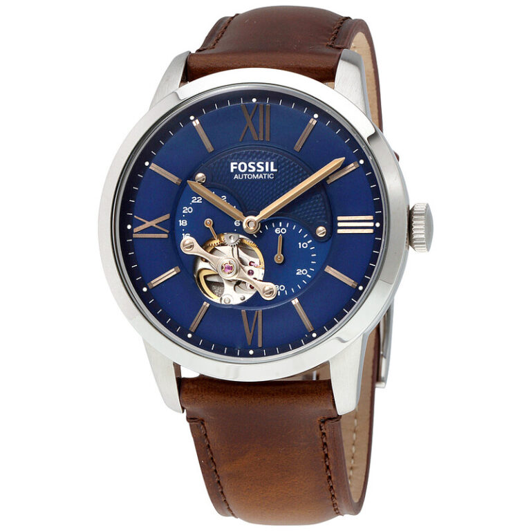 Townsman Automatic Blue Satin Dial Men's Watch