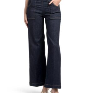 FRAME Francoise Wide Leg Jeans