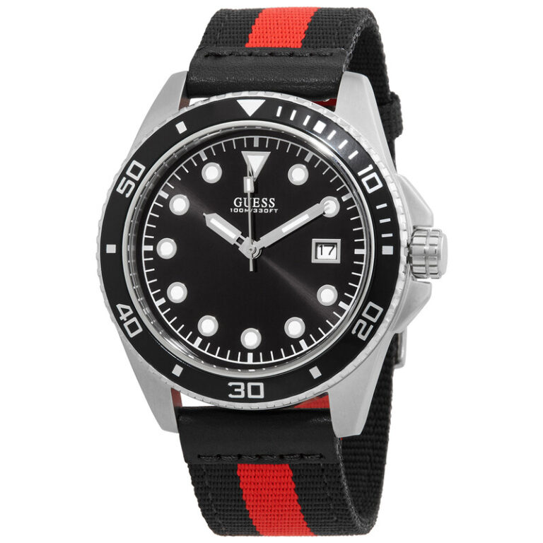 Crew Quartz Black Dial Men's Watch