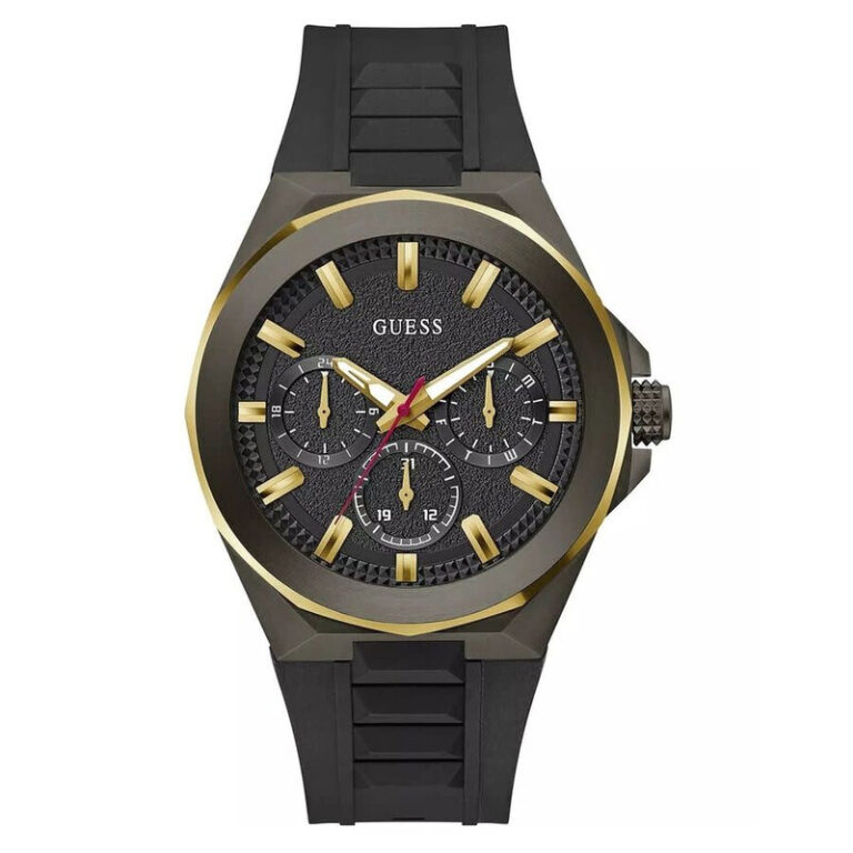 Dashboard Quartz Black Dial Men's Watch