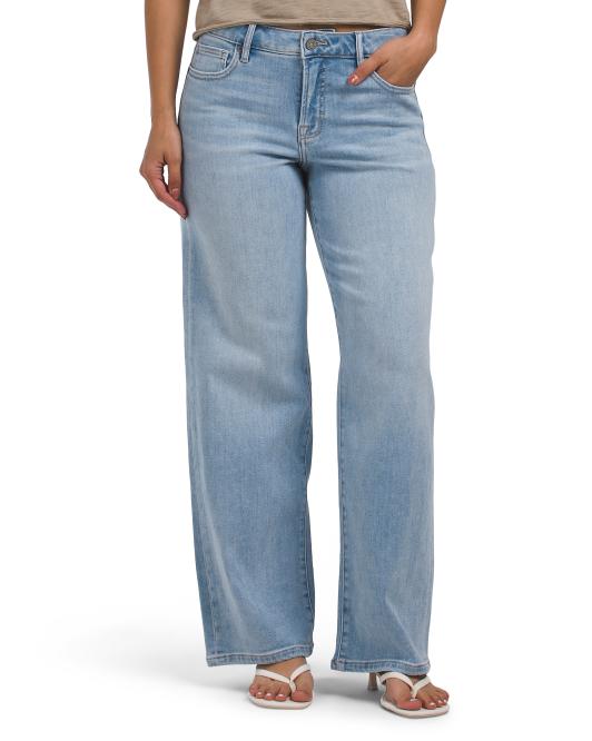 HIDDEN Clean Stretch Mid Rise Dad Jeans