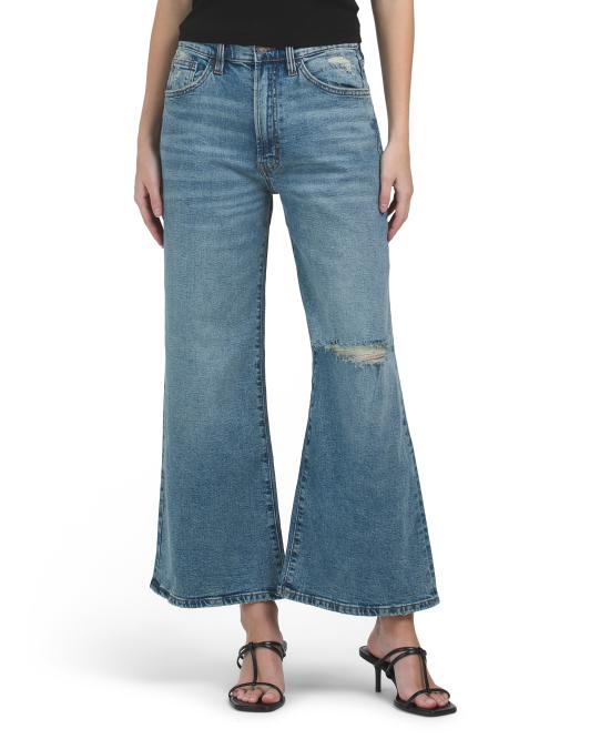 HUDSON Jolene Wide Leg Ankle Jeans