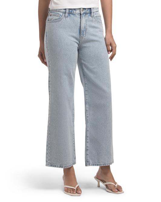 HUDSON Rosalie Wide Leg Ankle Jeans