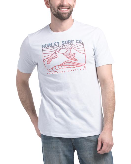 HURLEY Everyday H2o Dri Horizon Tee
