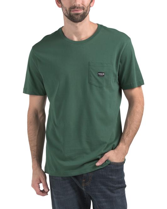 HURLEY Short Sleeve Pocket Tee