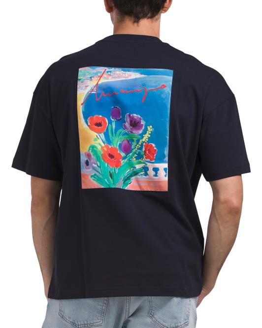 INIMIGO Made In Portugal Cotton Flower Patch Tee