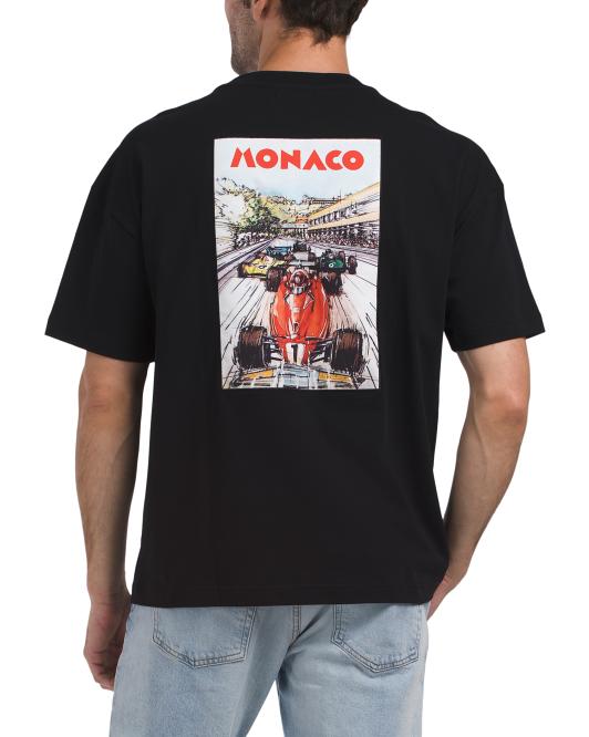INIMIGO Made In Portugal Short Sleeve Monaco Back Patch Tee