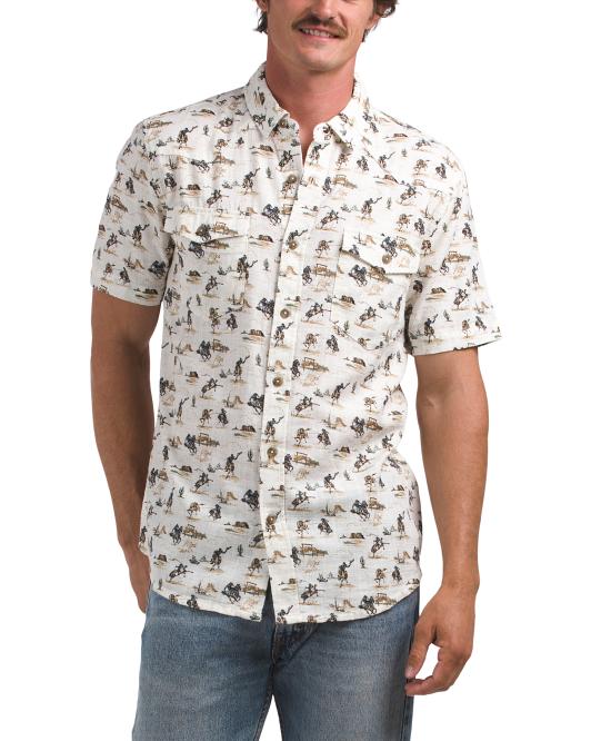 JEREMIAH Western Woven Shirt