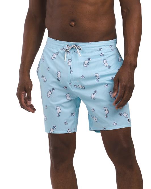 JOHNNIE-O Under The Sea Swim Trunks