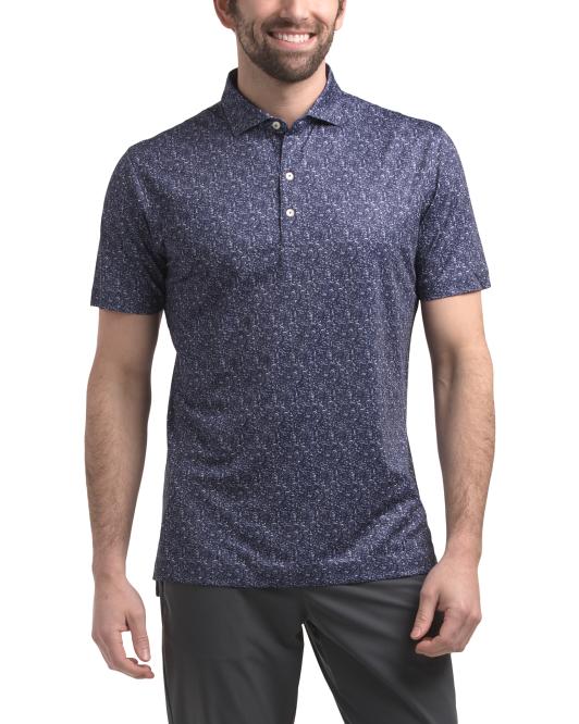 JOHNNIE-O Upf 50 Boggings Performance Jersey Polo