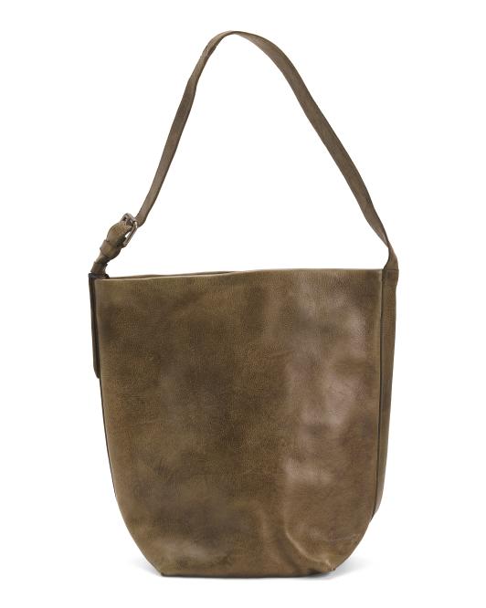 LATICO Leather Bucket Bag