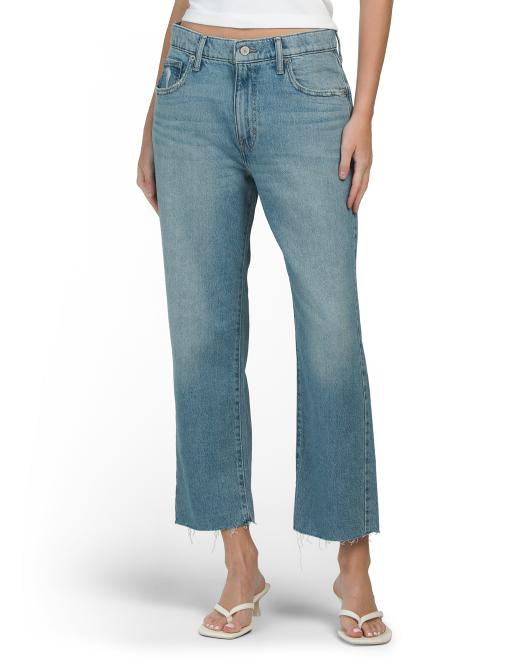 LUCKY BRAND High Rise 90s Loose Cropped Jeans