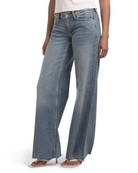 LUCKY BRAND Super Low Rise Ultra Wide Leg Jeans