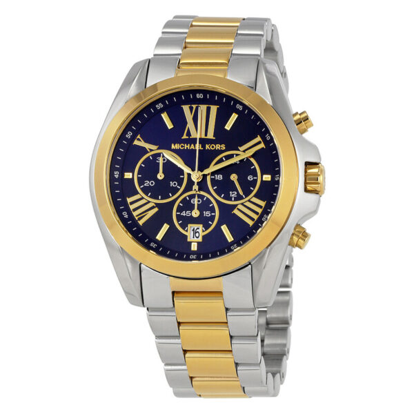 Bradshaw Chronograph Blue Dial Ladies Watch MK5976
