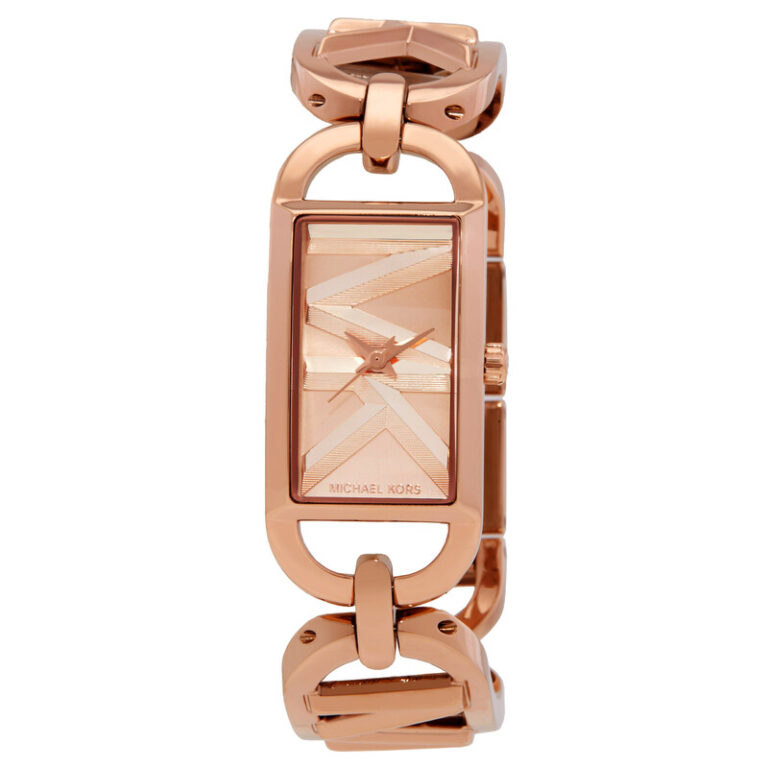 Empire Quartz Rose Gold Dial Ladies Watch MK7602