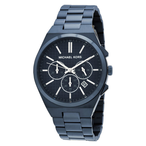 Lennox Chronograph Quartz Blue Dial Ladies Watch MK9147