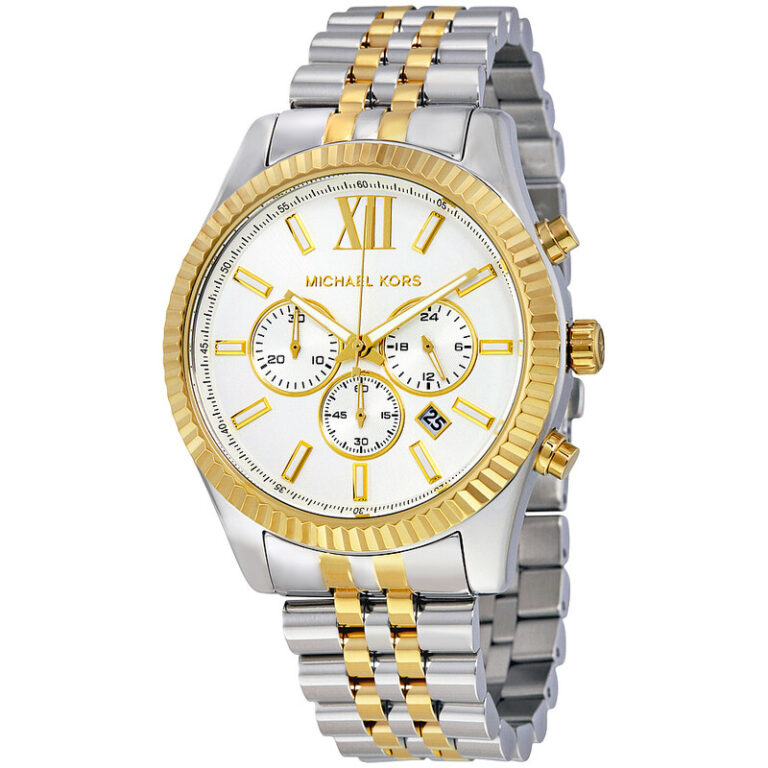 Lexington Chronograph White Dial Men's Watch