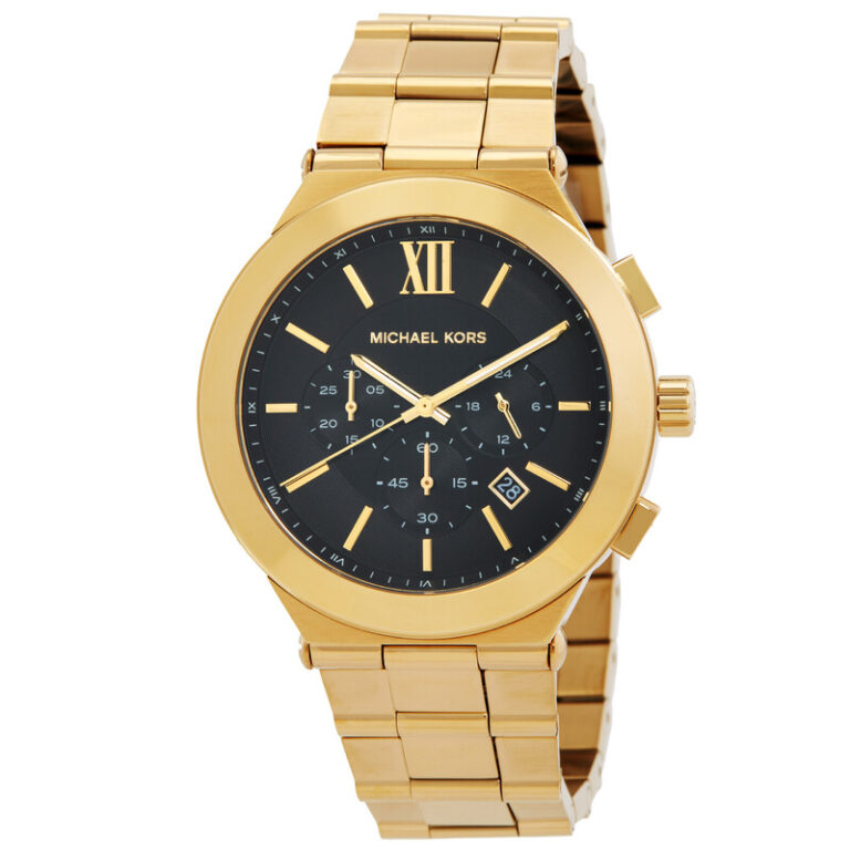 Oversized Billie Chronograph Black Dial Men's Watch
