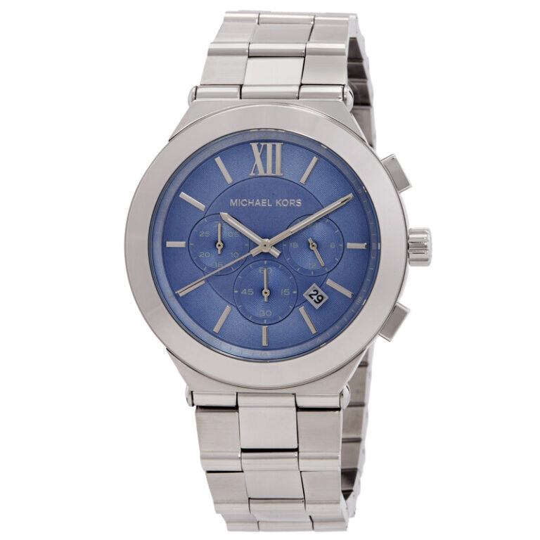 Oversized Billie Chronograph Quartz Blue Dial Men's Watch