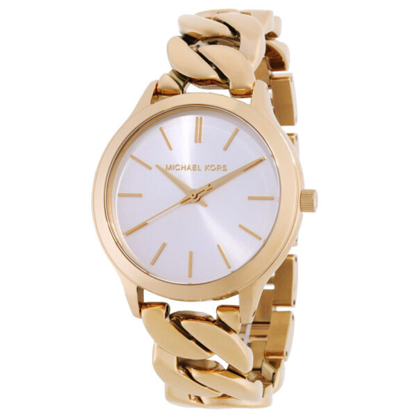 Runway White Dial Ladies Watch MK7472