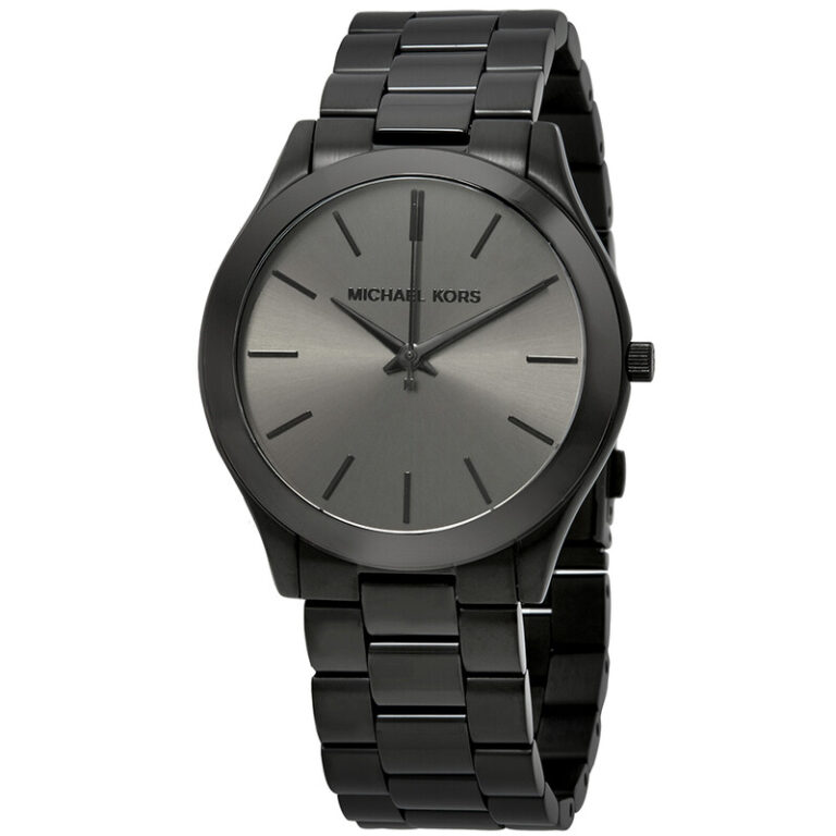 Slim Runway Black Dial Men's Watch