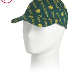 MONCLER X PALM ANGELS Collab All Over Print Logo Cap