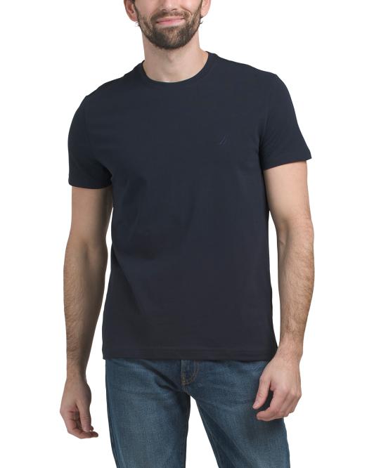 NAUTICA Short Sleeve Deck Crew Neck T-shirt