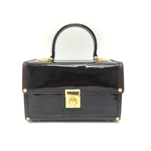 patent leather handbag (pre-owned)